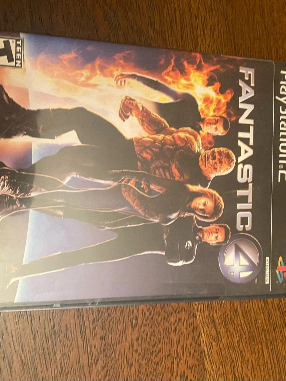 Sony PlayStation 2 Fantastic 4 Video Game - Black & Orange Cover